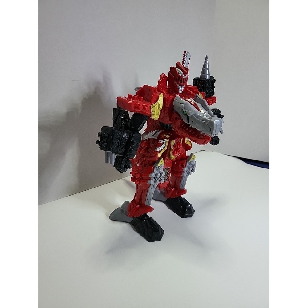 Power Rangers Dino Fury T-Rex Champion Zord Action Figure Hasbro - Incomplete - Picture 3 of 6